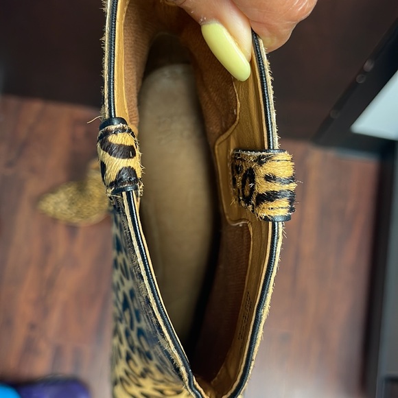 🤎SOLD🖤Frye Women's And Co. Maley Leopard Print Fashion Booties Pointed Toe - Picture 7 of 9